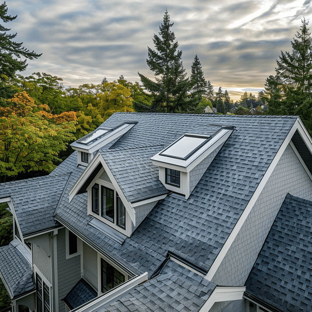 Asphalt shingle roof replacement by PDX Roofing Pros in Portland Oregon
