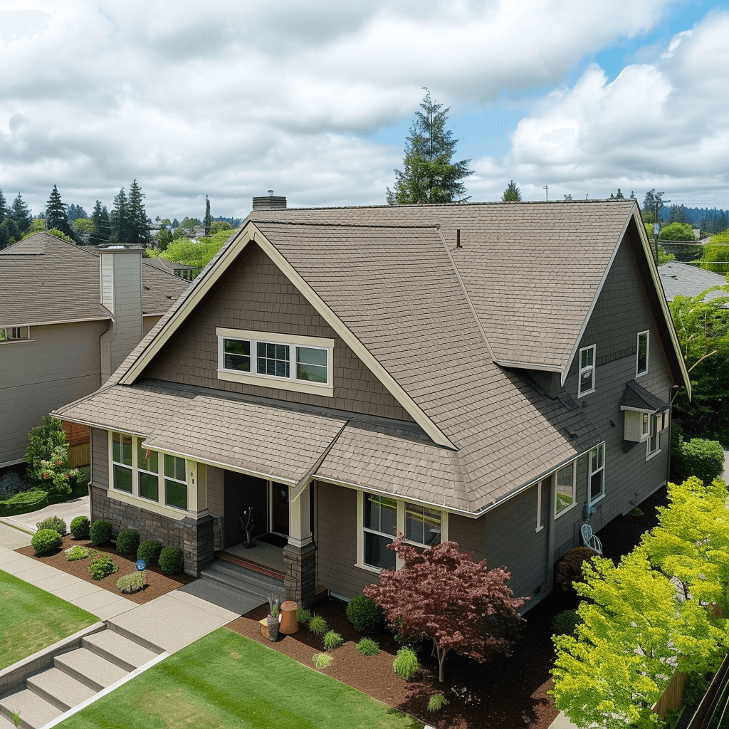 Clean and finished roof project by PDX Roofing Pros in Portland